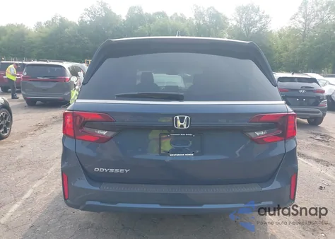 2025 Honda Odyssey Exl из США, поврежденный, VIN 5FNRL6H68SB018745